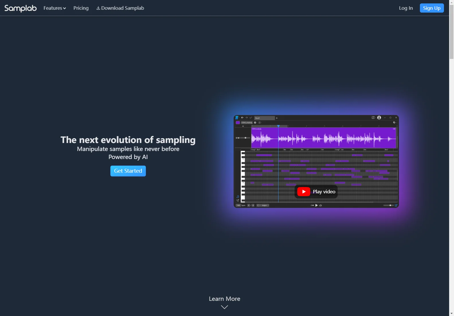 Samplab: AI-Powered Audio Sample Manipulation for Enhanced Music Production