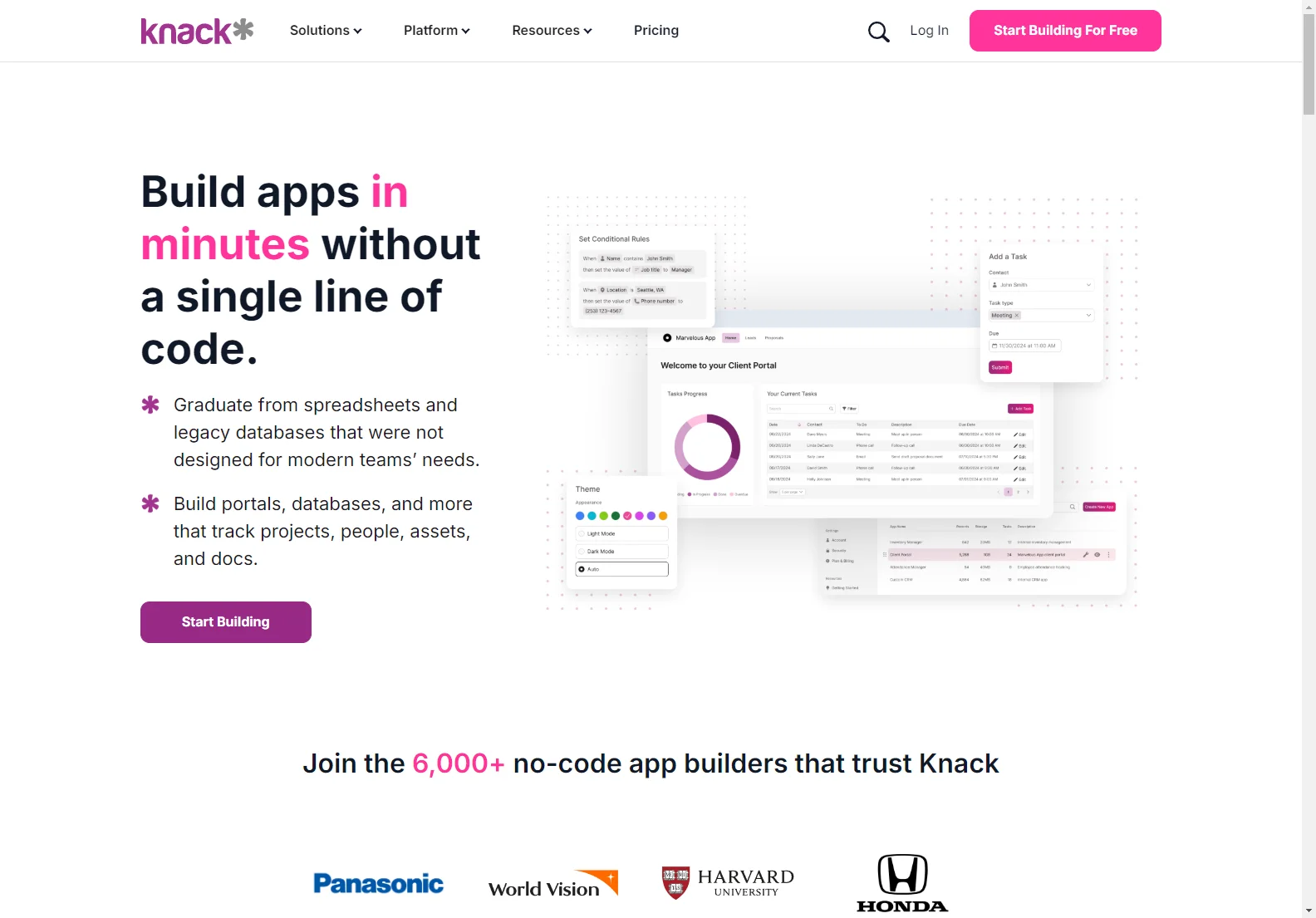 Knack: No-Code Platform for Building Custom Apps