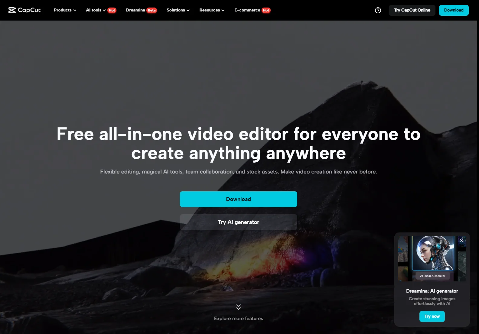 CapCut: Free AI Video Editor for Effortless Video Creation