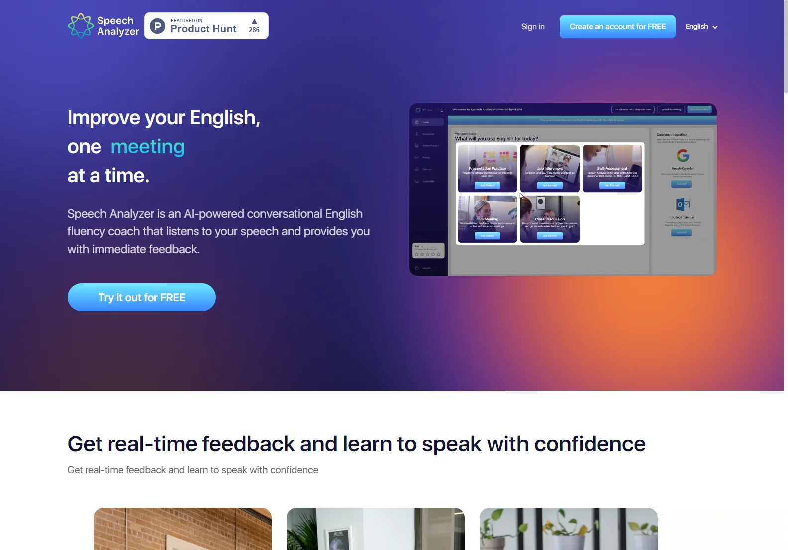 ELSA Speech Analyzer: AI-Powered English Fluency Coach for Real-Time Feedback