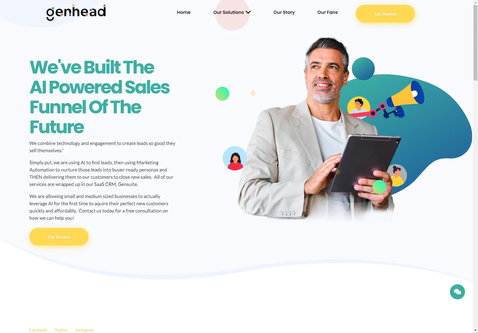 Genhead: AI-Powered Sales Funnel for Increased Conversions