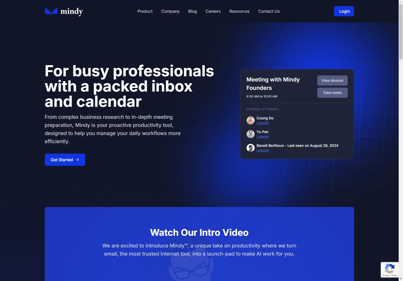 Mindy: Your Proactive AI Productivity Assistant for Effortless Workflow Management