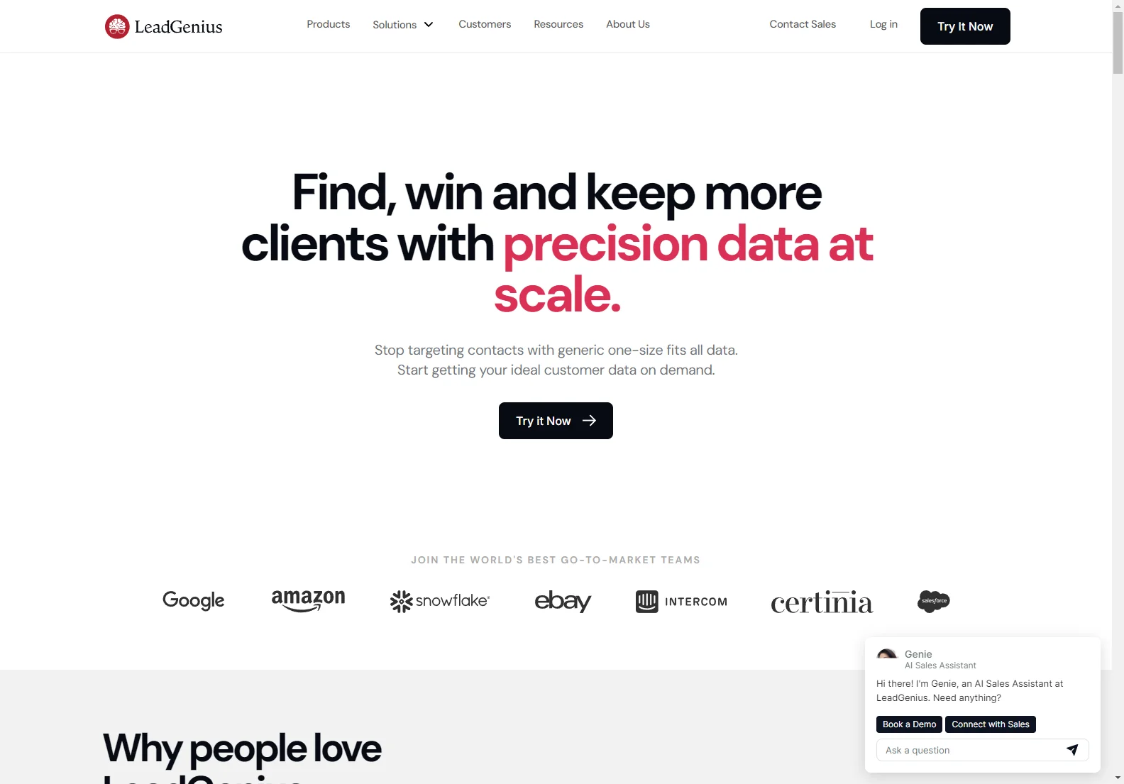 LeadGenius: Precision B2B Data for Growth and Personalized Outreach