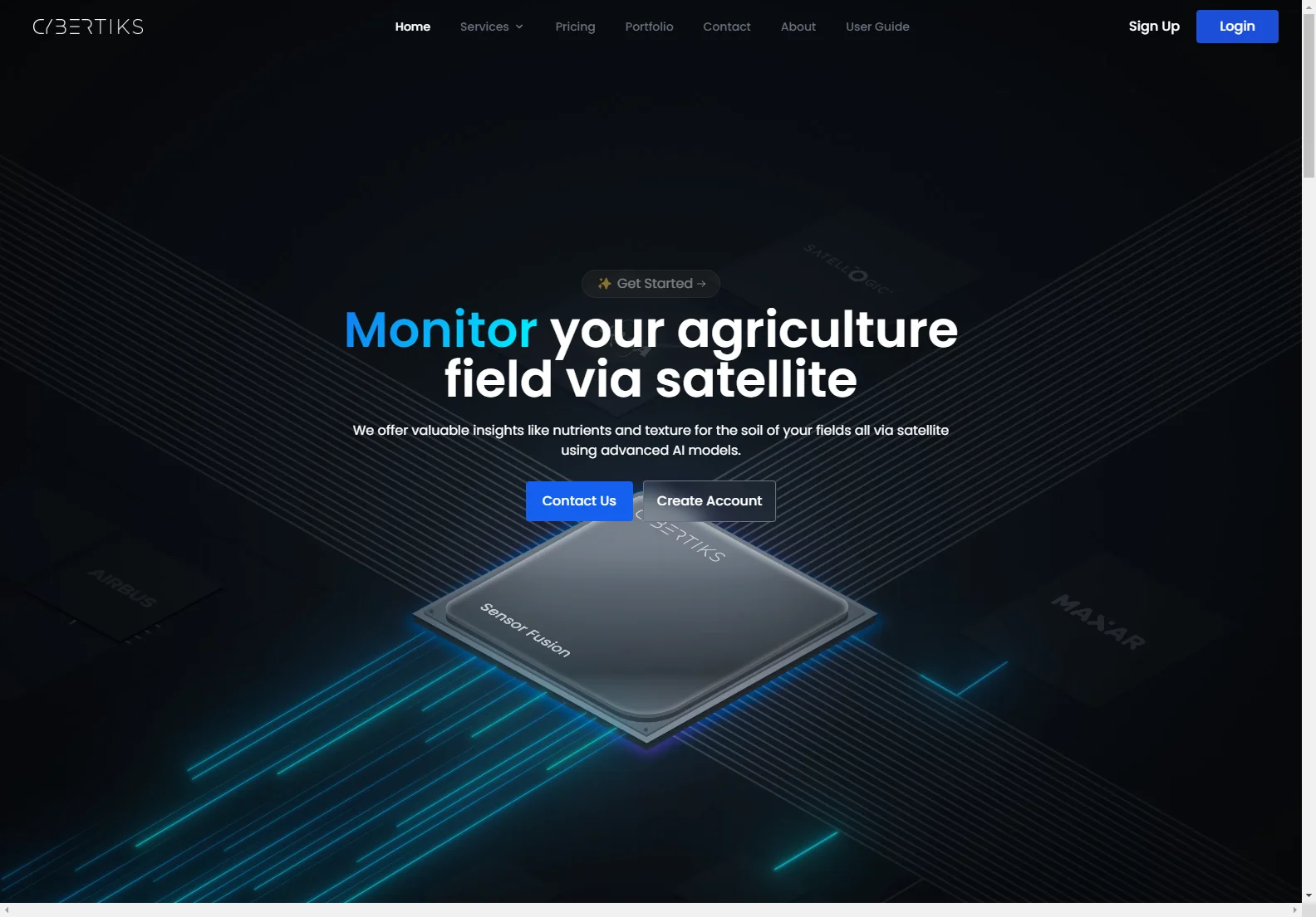 Cybertiks: AI-Powered Satellite Imagery for Precision Agriculture