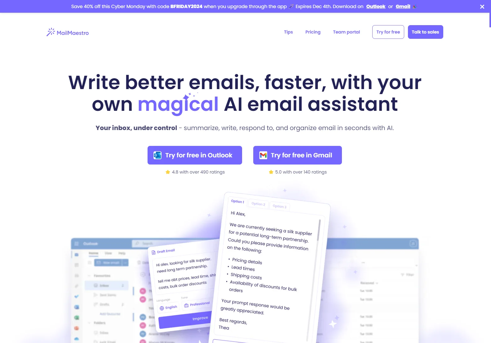 MailMaestro: Your Magical AI Email Assistant for Increased Productivity