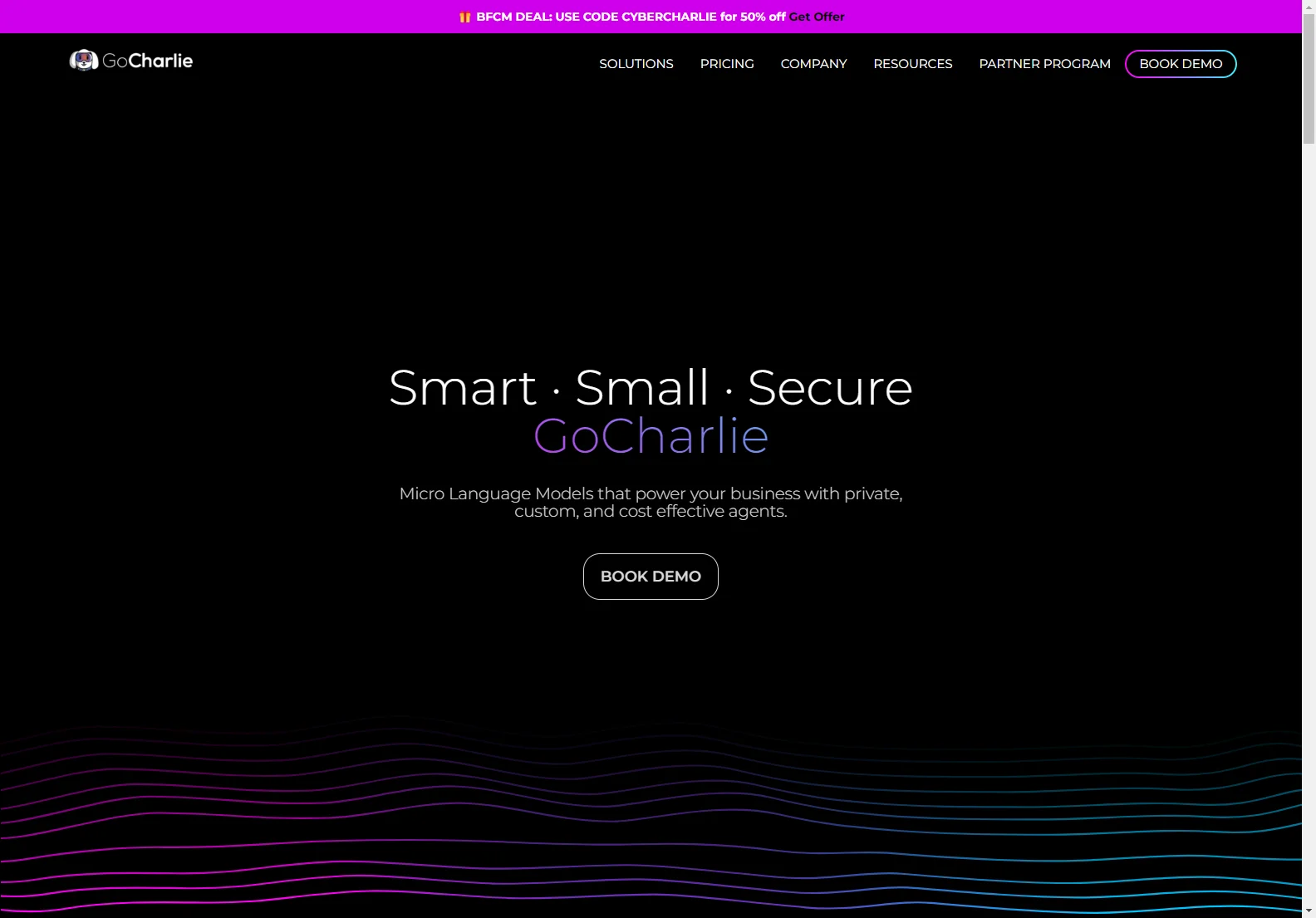 GoCharlie: Private, Custom, and Cost-Effective AI for Businesses