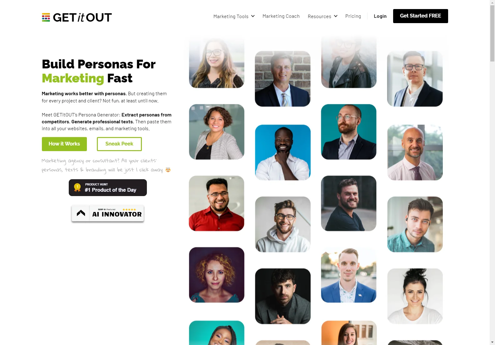 GETitOUT: AI-Powered Marketing Tools for Streamlined Success