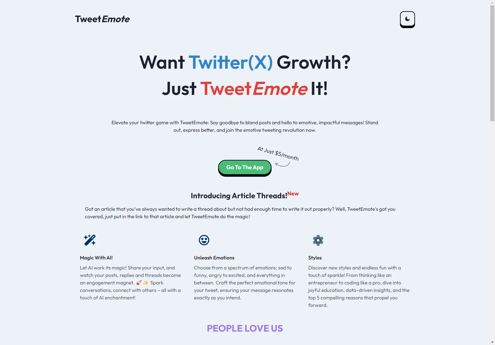 TweetEmote: AI-Powered Tweet Generator for Enhanced Twitter Engagement