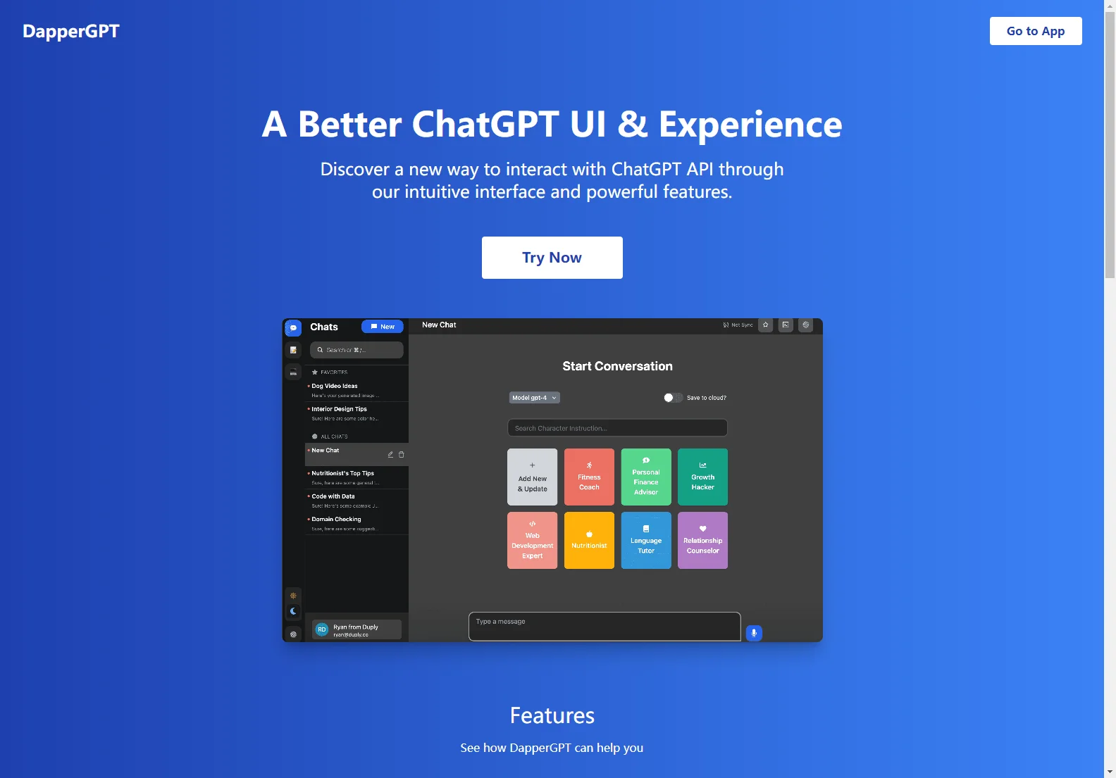 DapperGPT: Your Enhanced ChatGPT Experience