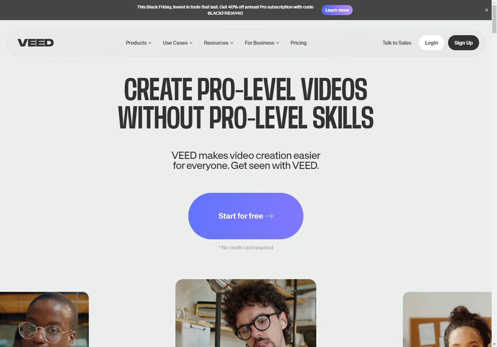 VEED.IO: AI-Powered Video Editor for Effortless Video Creation