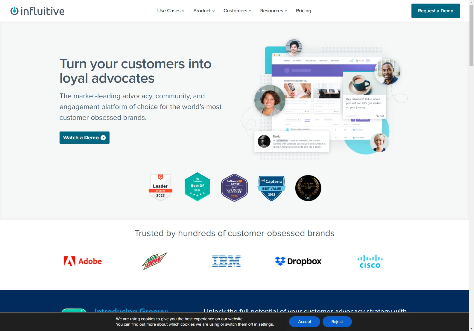 Influitive: AI-Powered Customer Advocacy Platform for Growth