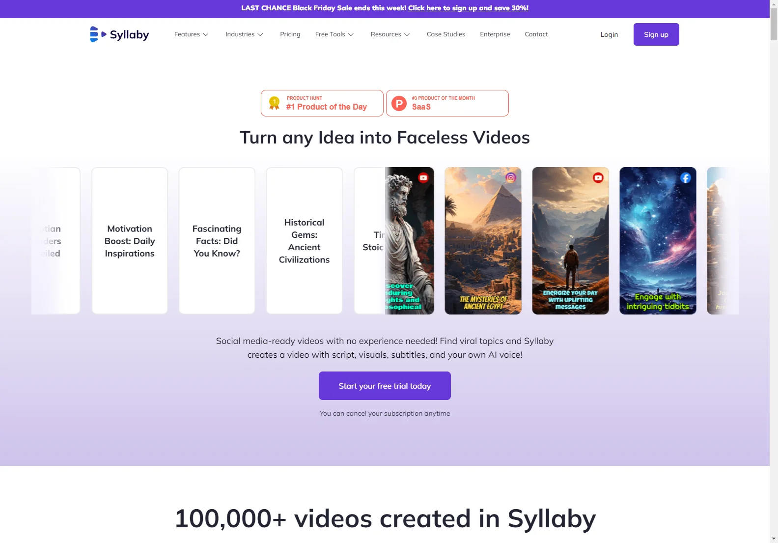 Syllaby.io: AI-Powered Faceless Videos for Enhanced SEO and Reach