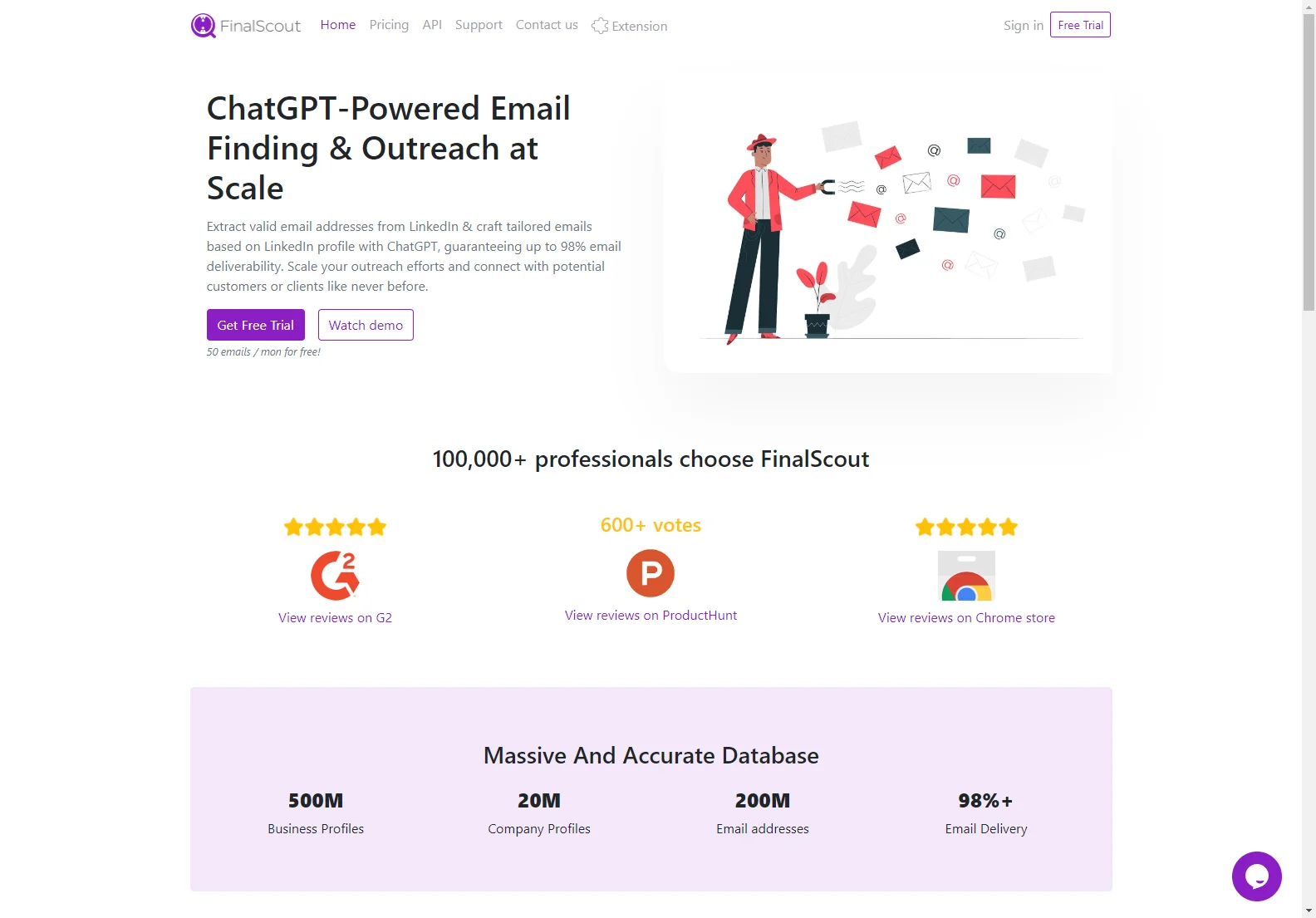 FinalScout: AI-Powered Email Finding & Outreach at Scale