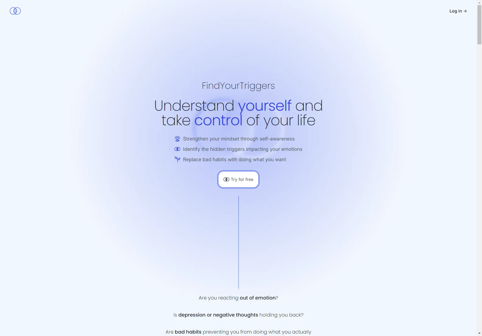 FindYourTriggers: AI-Powered Self-Awareness for Improved Mental Well-being