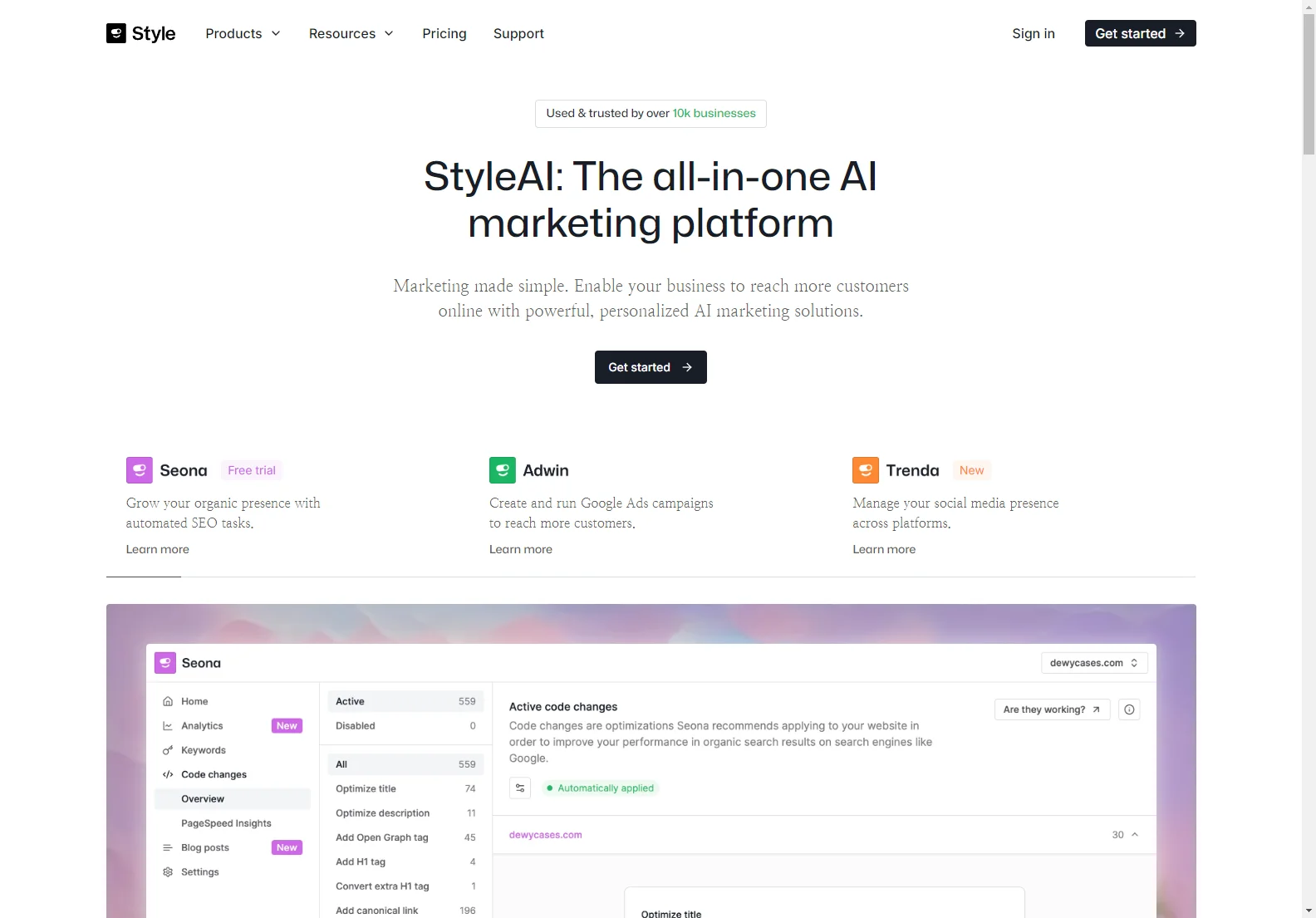 StyleAI: AI-Powered Marketing Platform for Business Growth