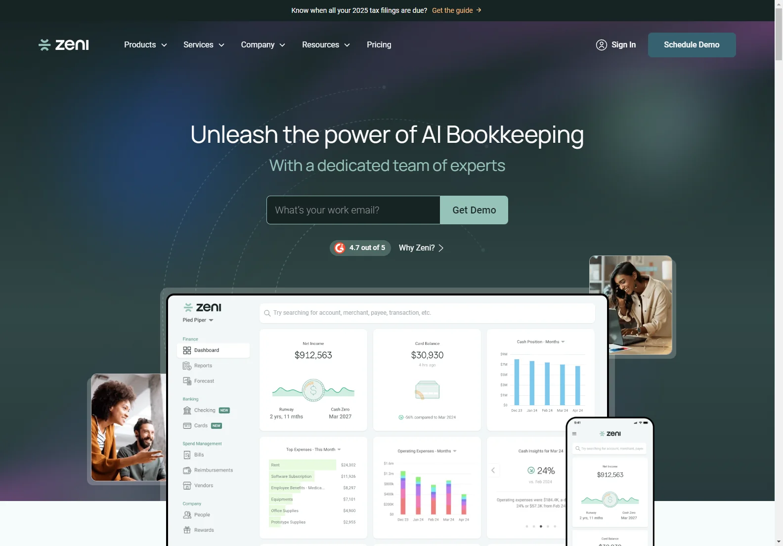 Zeni: AI-Powered Bookkeeping for Streamlined Finances