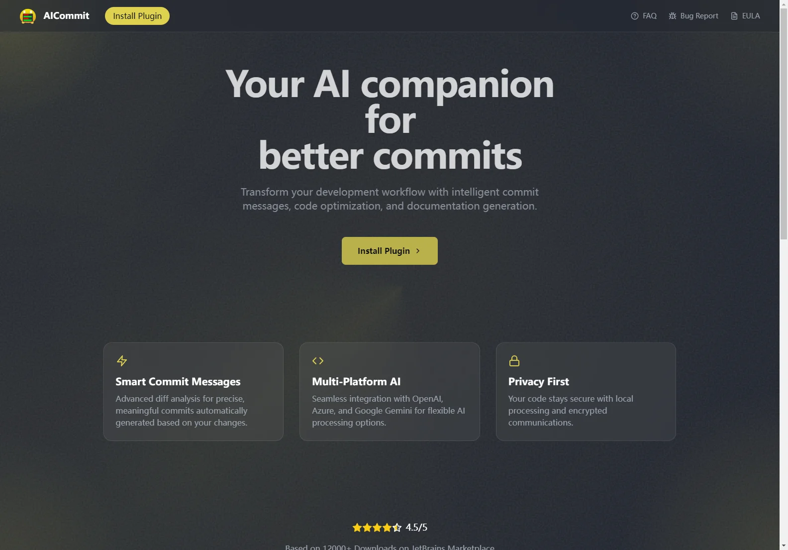 AICommit: AI-Powered Plugin for Smart Commits and Enhanced Development