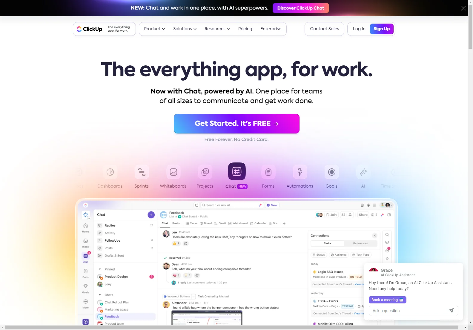 ClickUp: AI-Powered Project Management for Enhanced Team Productivity