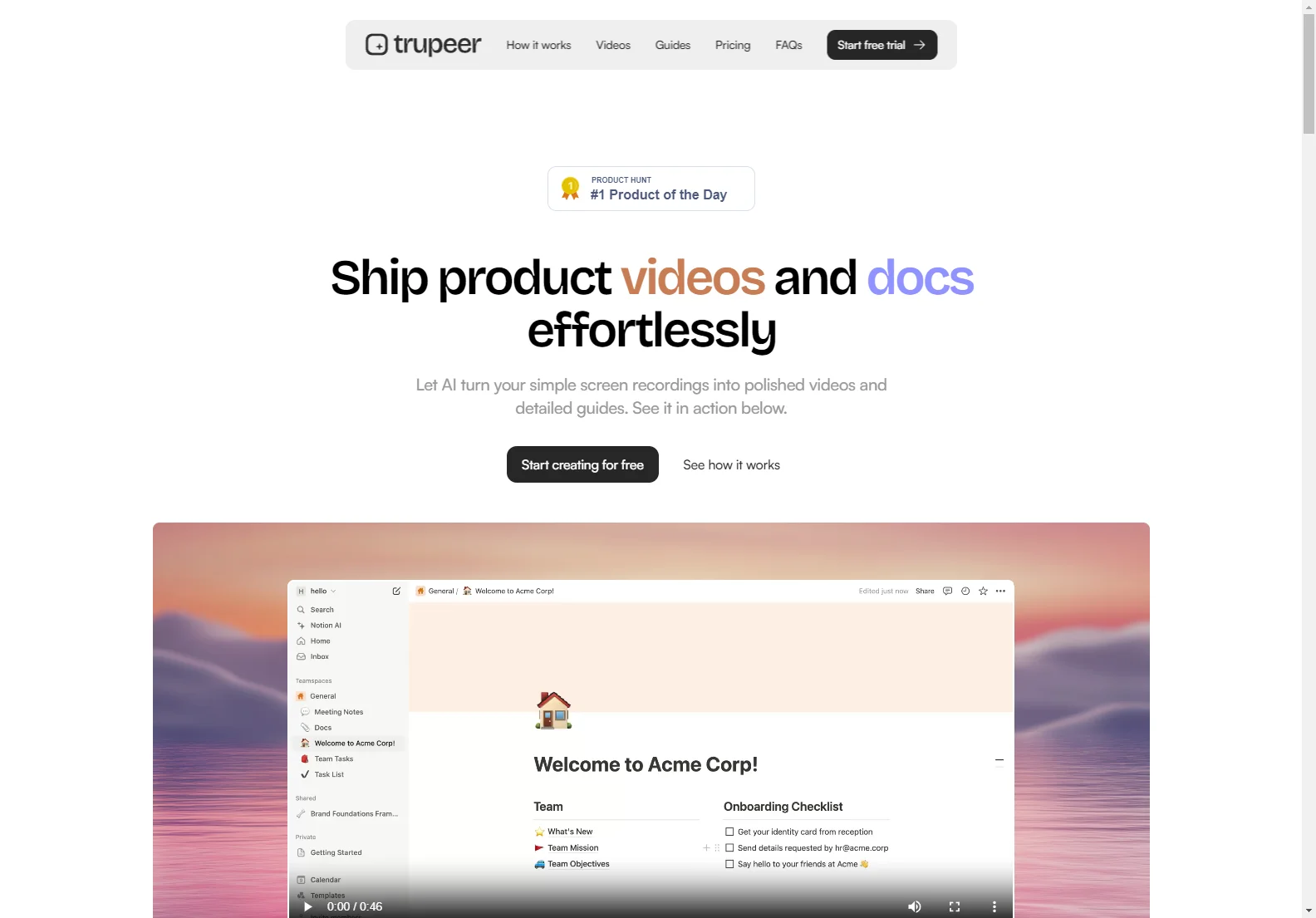 Trupeer: AI-Powered Video & Document Creation for Businesses and Individuals