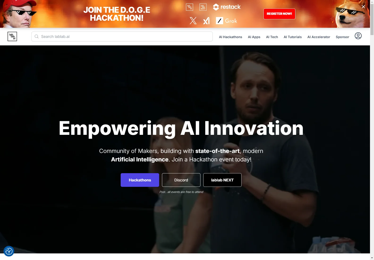 lablab.ai: Empowering AI Innovation Through Global Hackathons