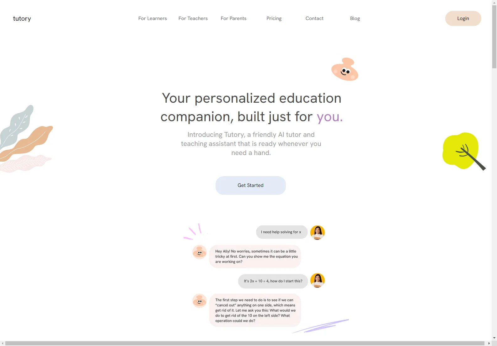 Tutory: Your AI-Powered Learning Companion for Students, Teachers, and Parents