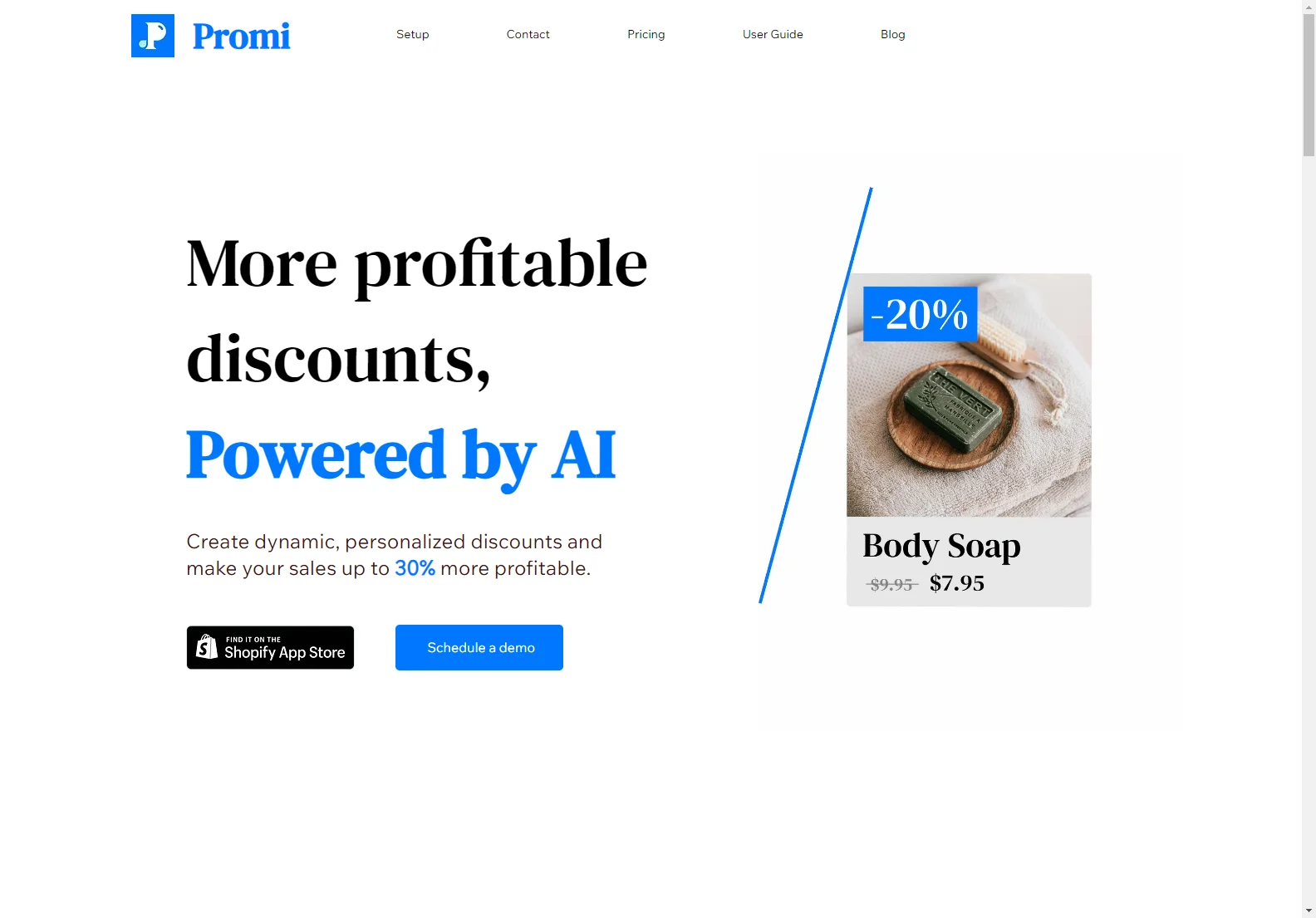 Promi: AI-Powered Discount Personalization for Increased Sales and Profit