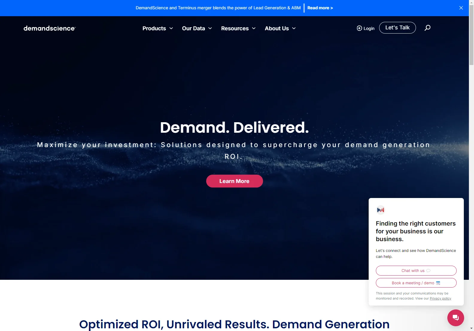 DemandScience & Terminus: AI-Powered B2B Lead Generation & ABM Solutions