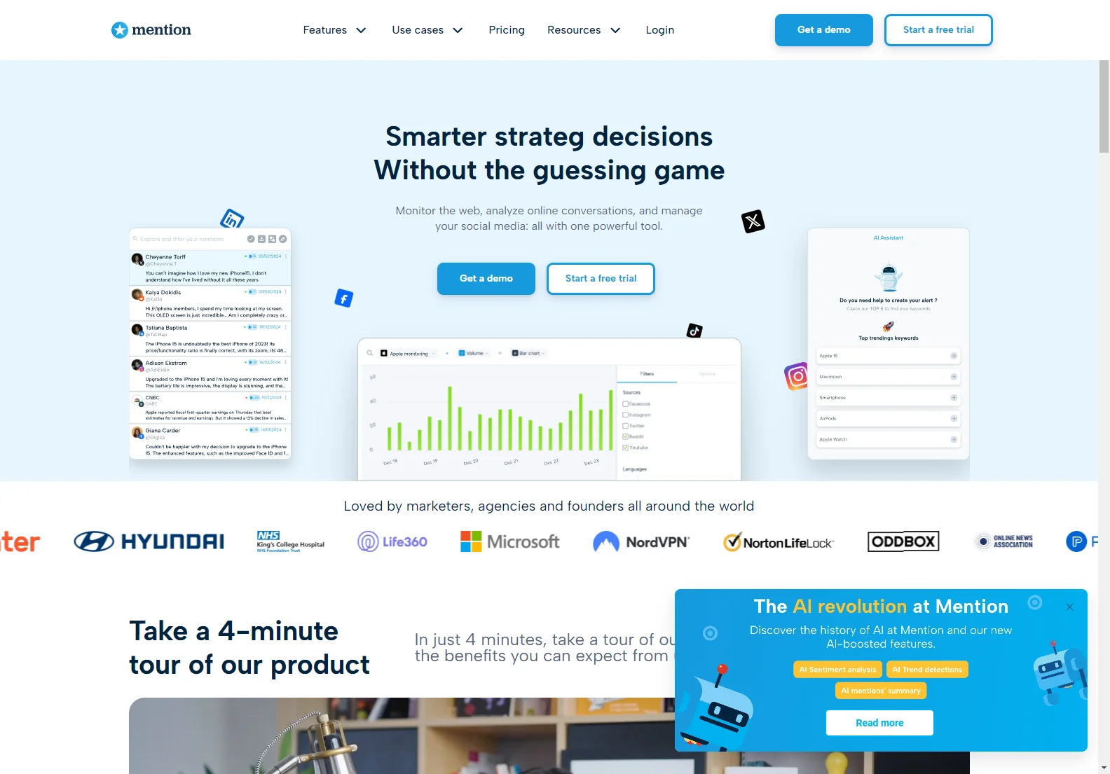 Mention: AI-Powered Social Listening & Media Monitoring Tool for Smarter Decisions