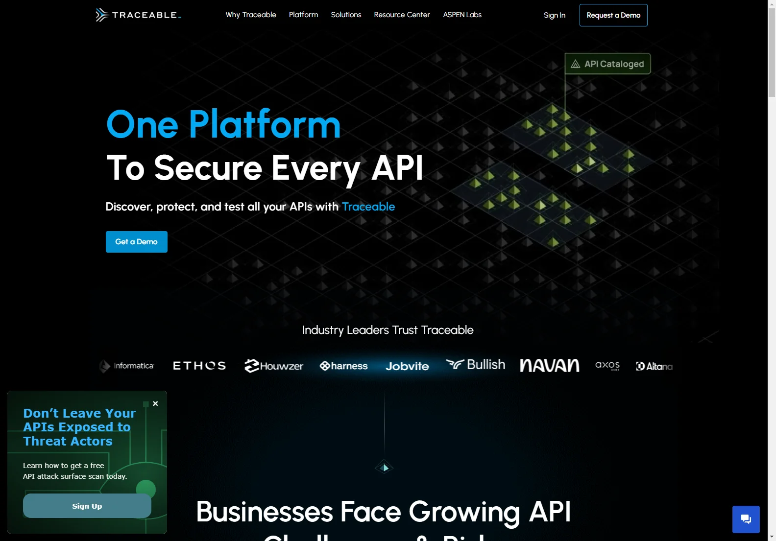 Traceable: Secure Every API with One Intelligent Platform