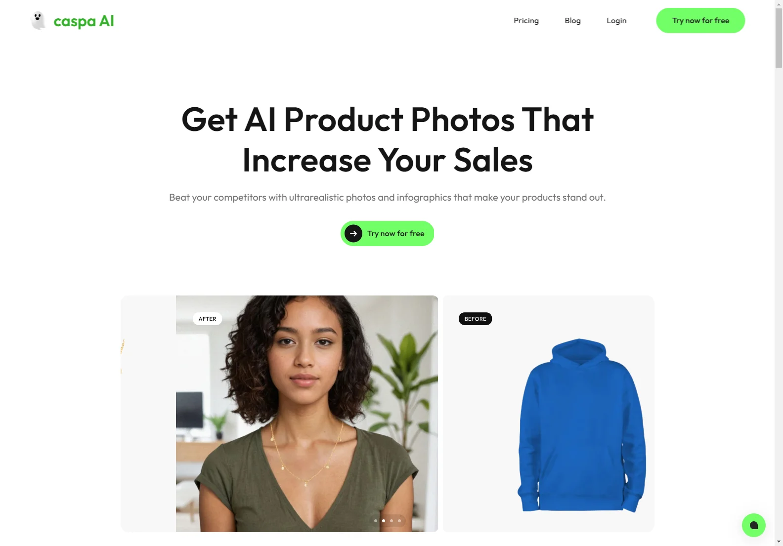 Caspa AI: Generate AI Product Photos That Boost Your Sales