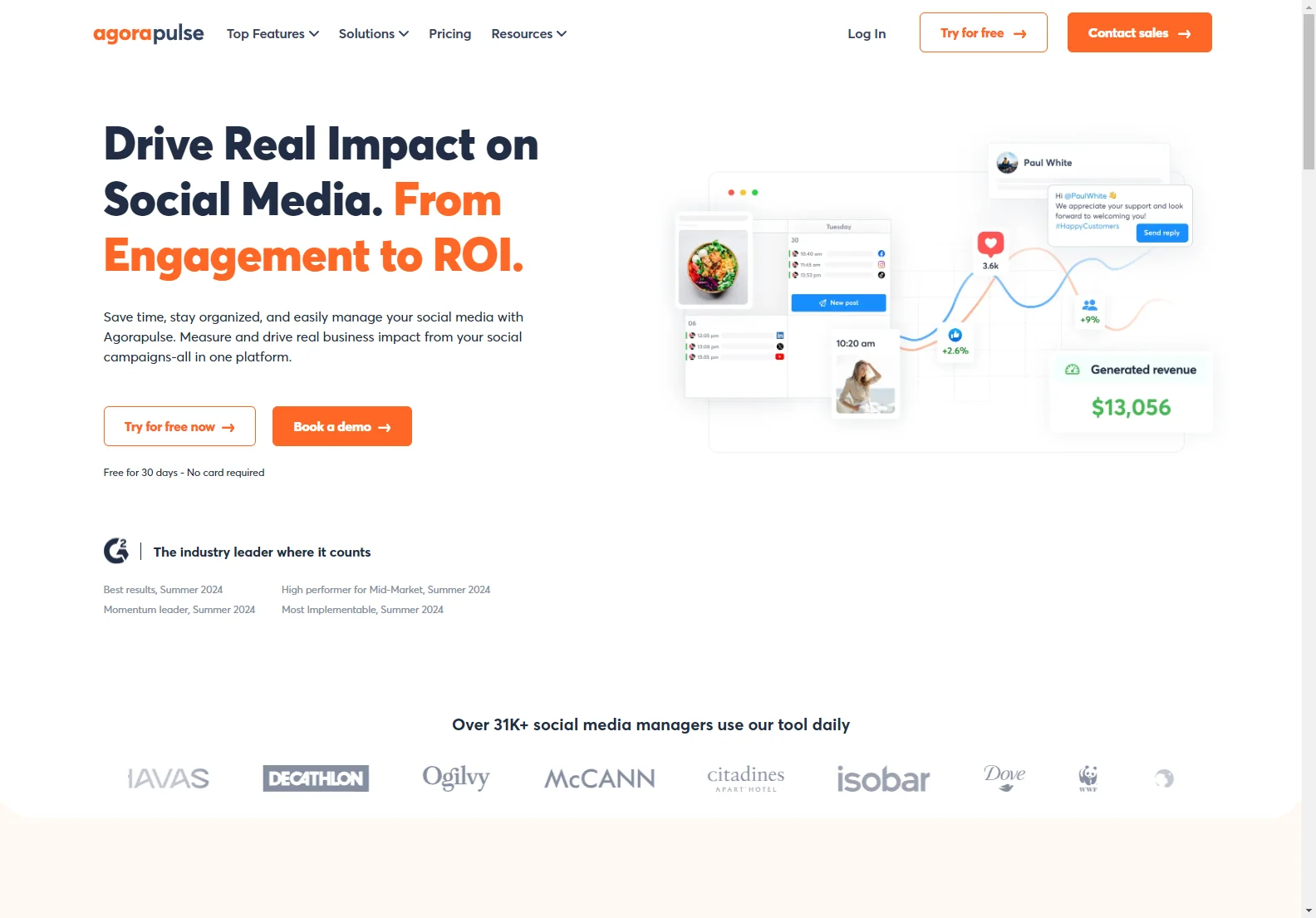 Agorapulse: Social Media Management Software for Increased ROI