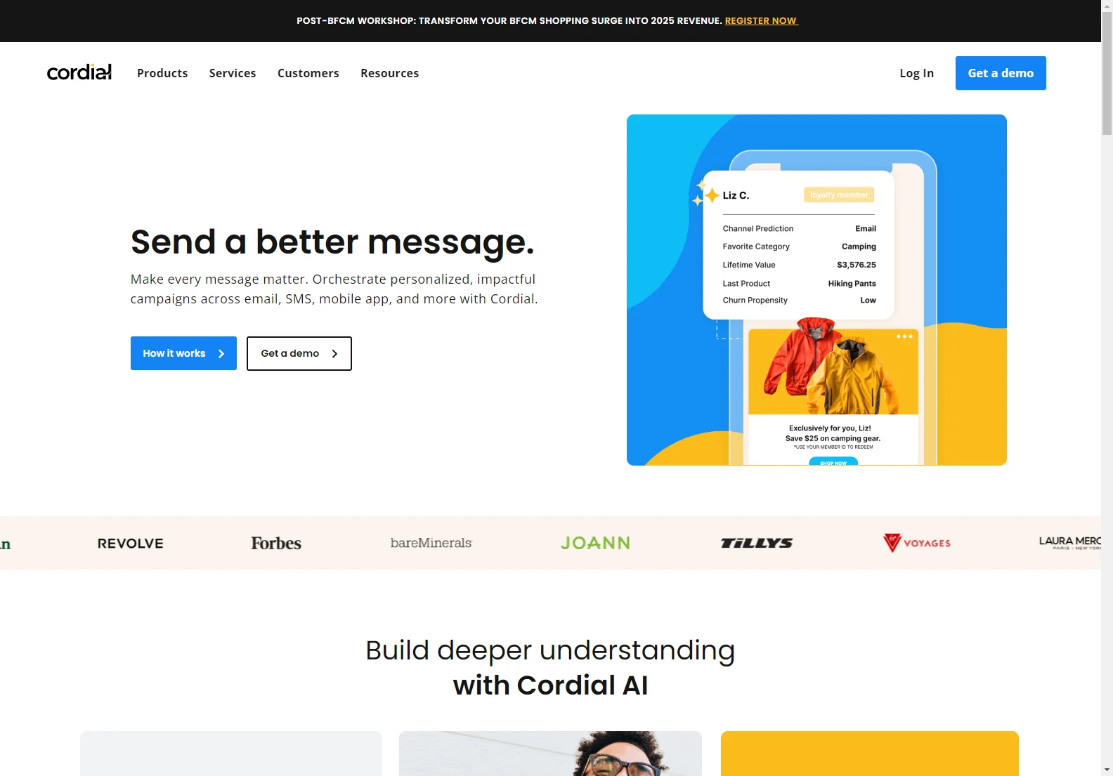 Cordial: AI-Powered Cross-Channel Messaging for Personalized Marketing Campaigns