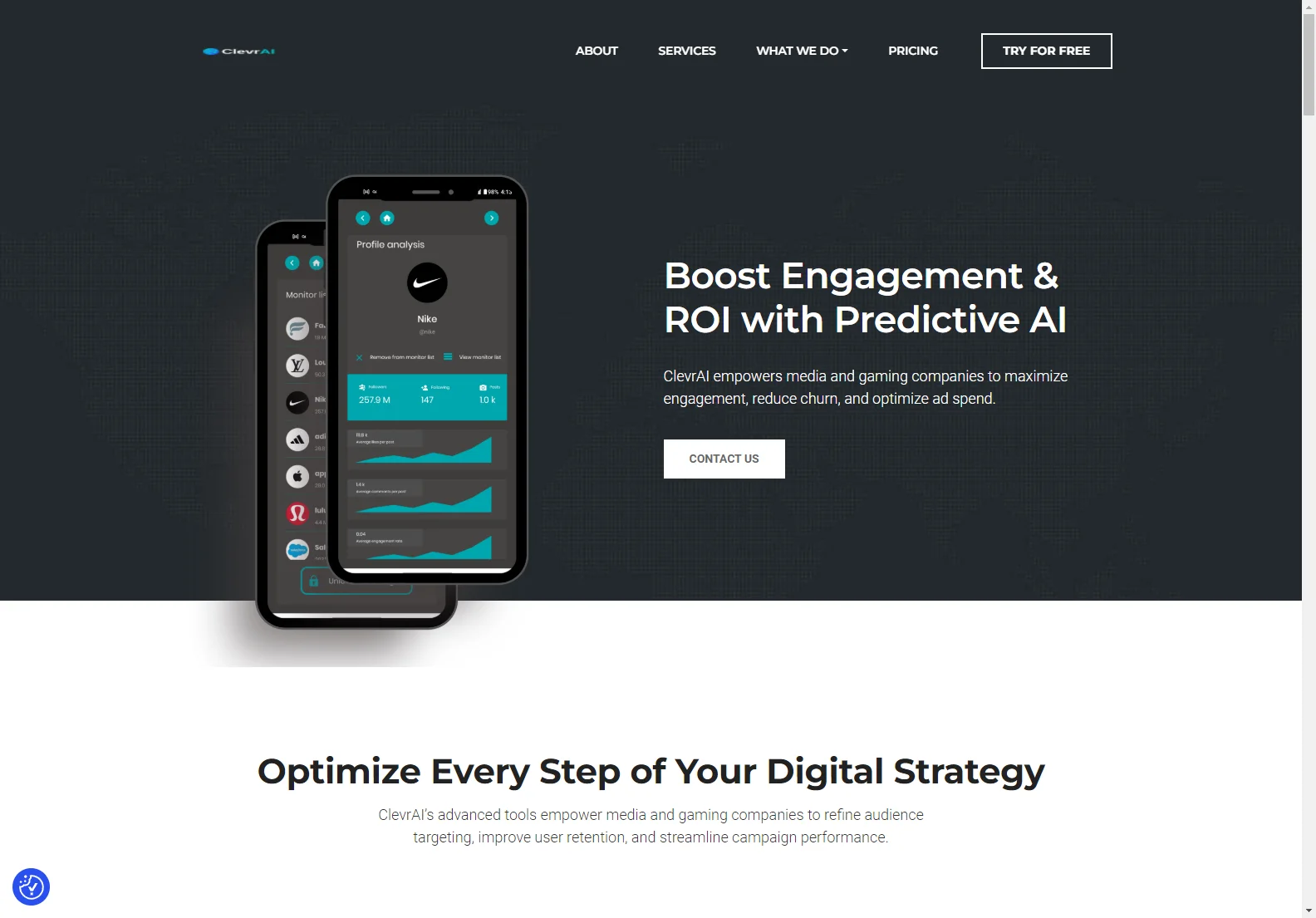 ClevrAI: AI-Powered Marketing Analytics for Media & Gaming