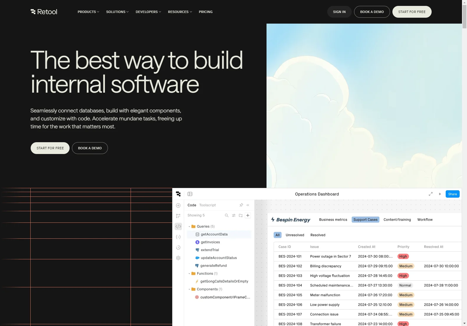 Retool: Build Custom Internal Software Faster