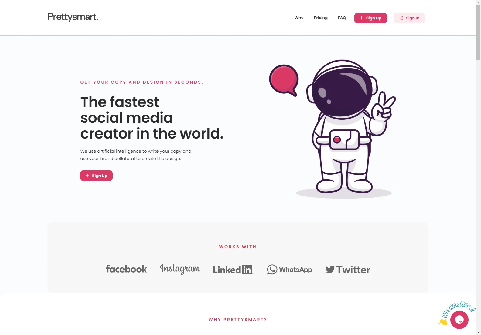 PrettySmart: AI-Powered Social Media Post Creation Tool