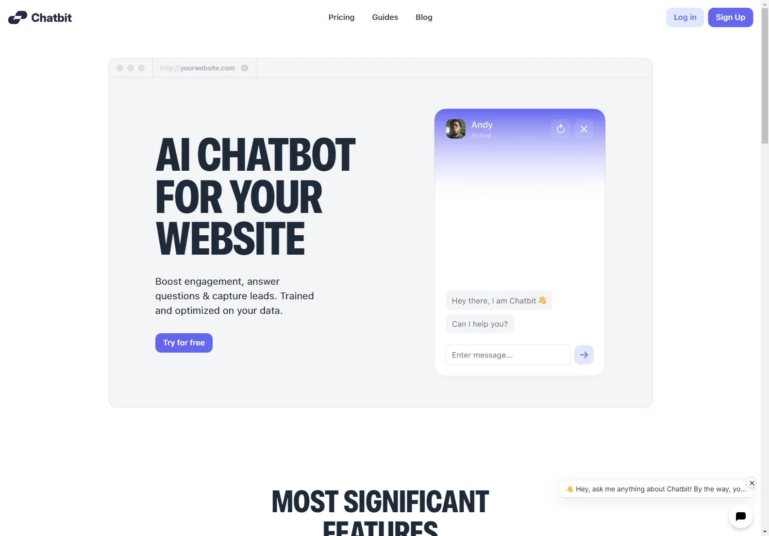 Chatbit: AI-Powered Multiplayer Chatbot for Enhanced Website Engagement