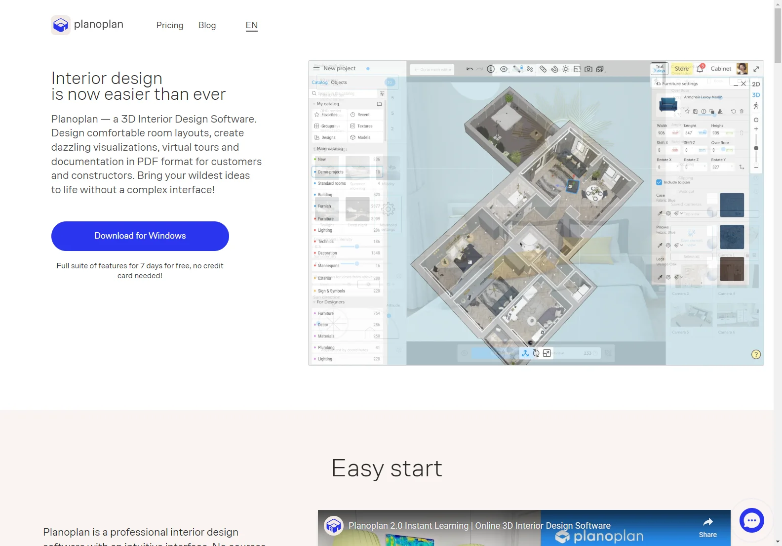 Planoplan: Intuitive 3D Interior Design Software for Stunning Visualizations and Floor Plans