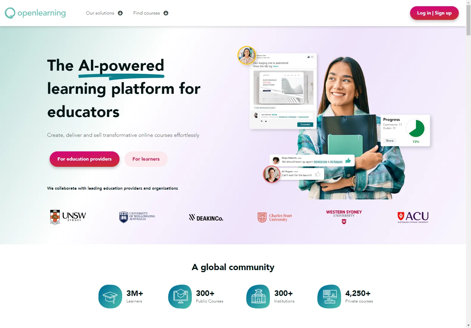 OpenLearning: AI-Powered Platform for Effortless Online Course Creation and Delivery