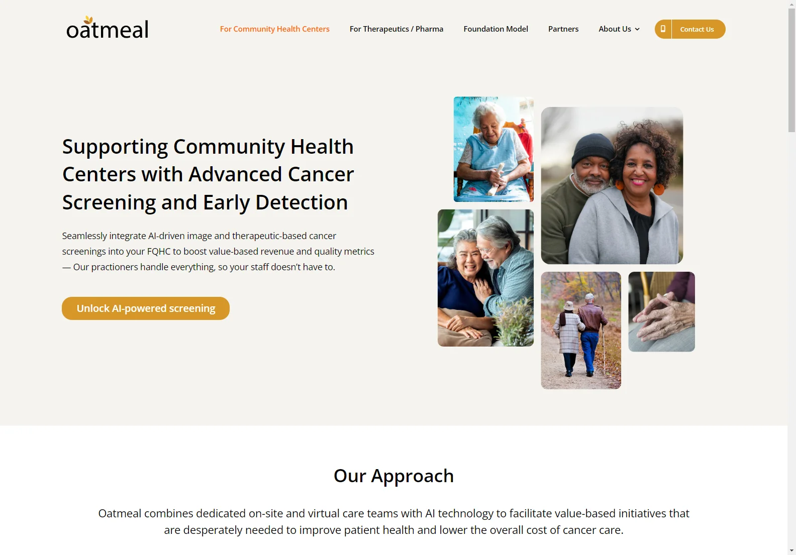 Oatmeal Health: AI-Powered Cancer Screening for FQHCs