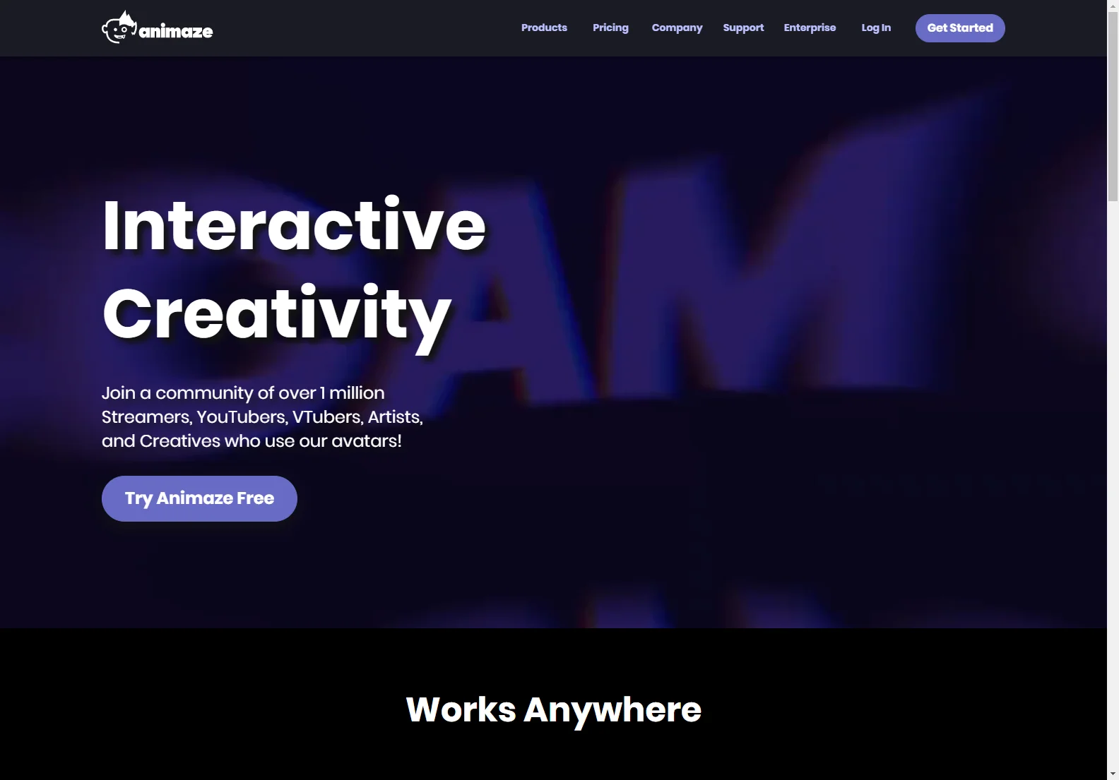 Animaze: Create Interactive Avatars for Streaming and Content Creation