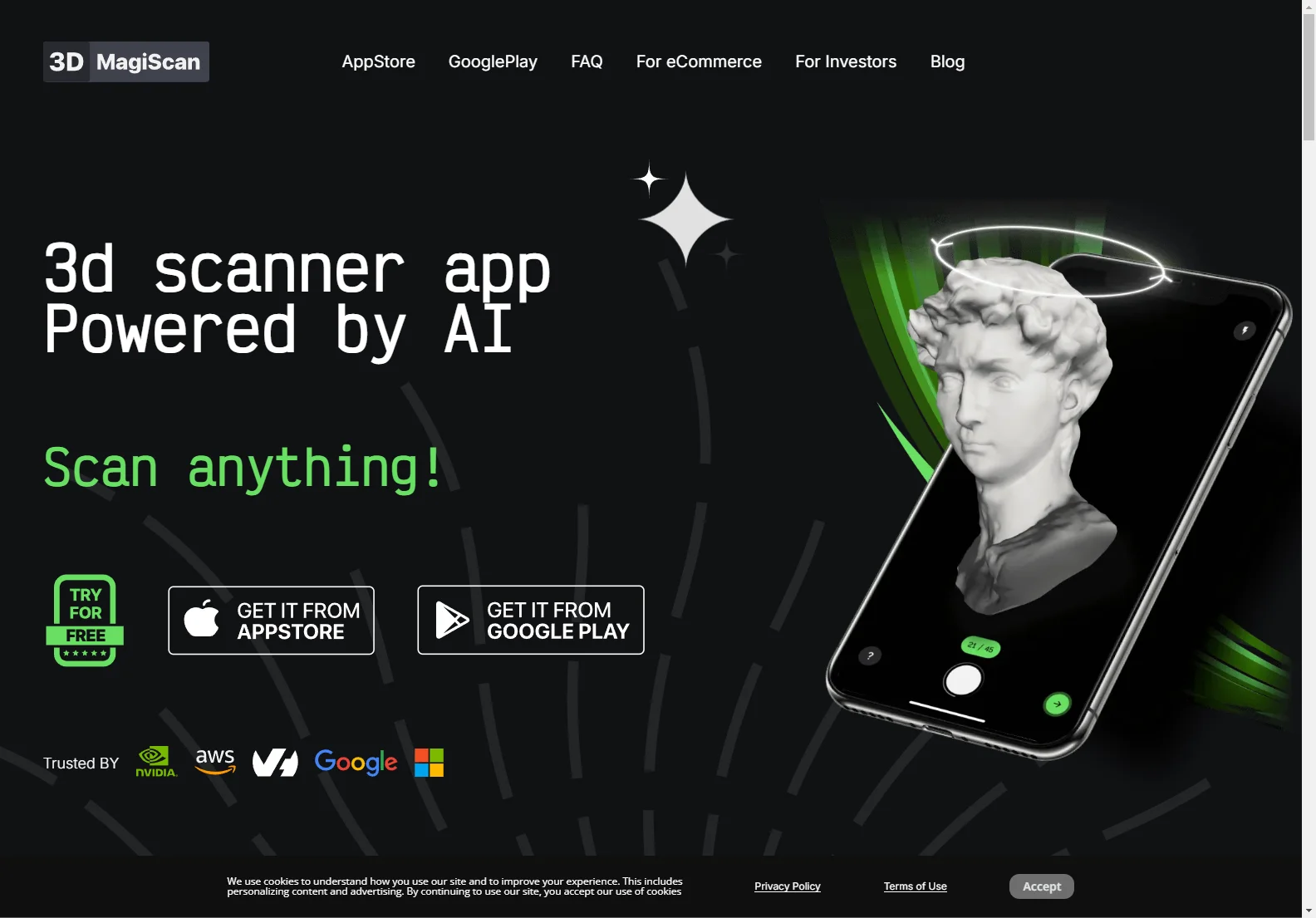 MagiScan: AI-Powered 3D Scanner App for iOS and Android