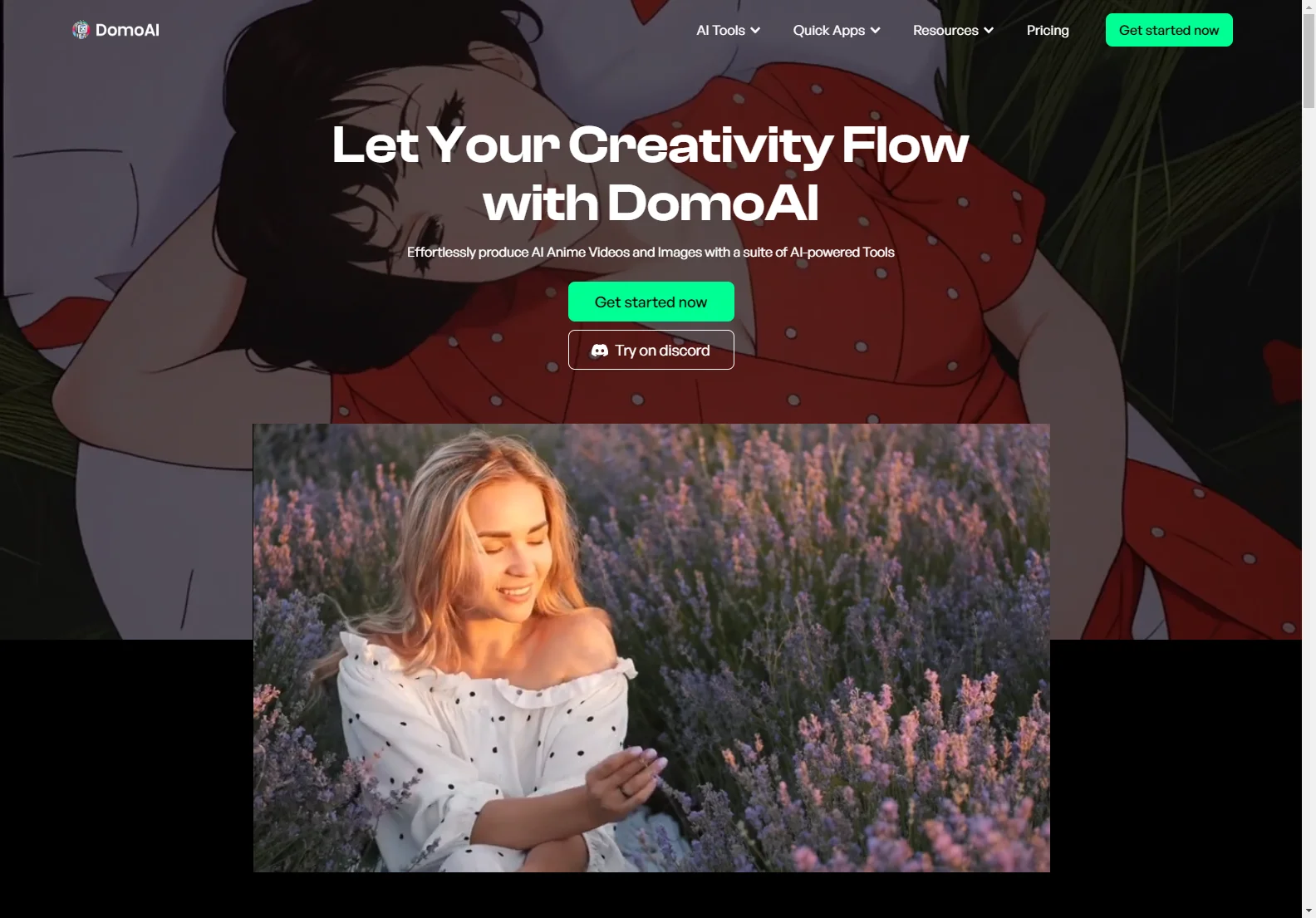 DomoAI: AI Art Generator & Video to Animation Converter