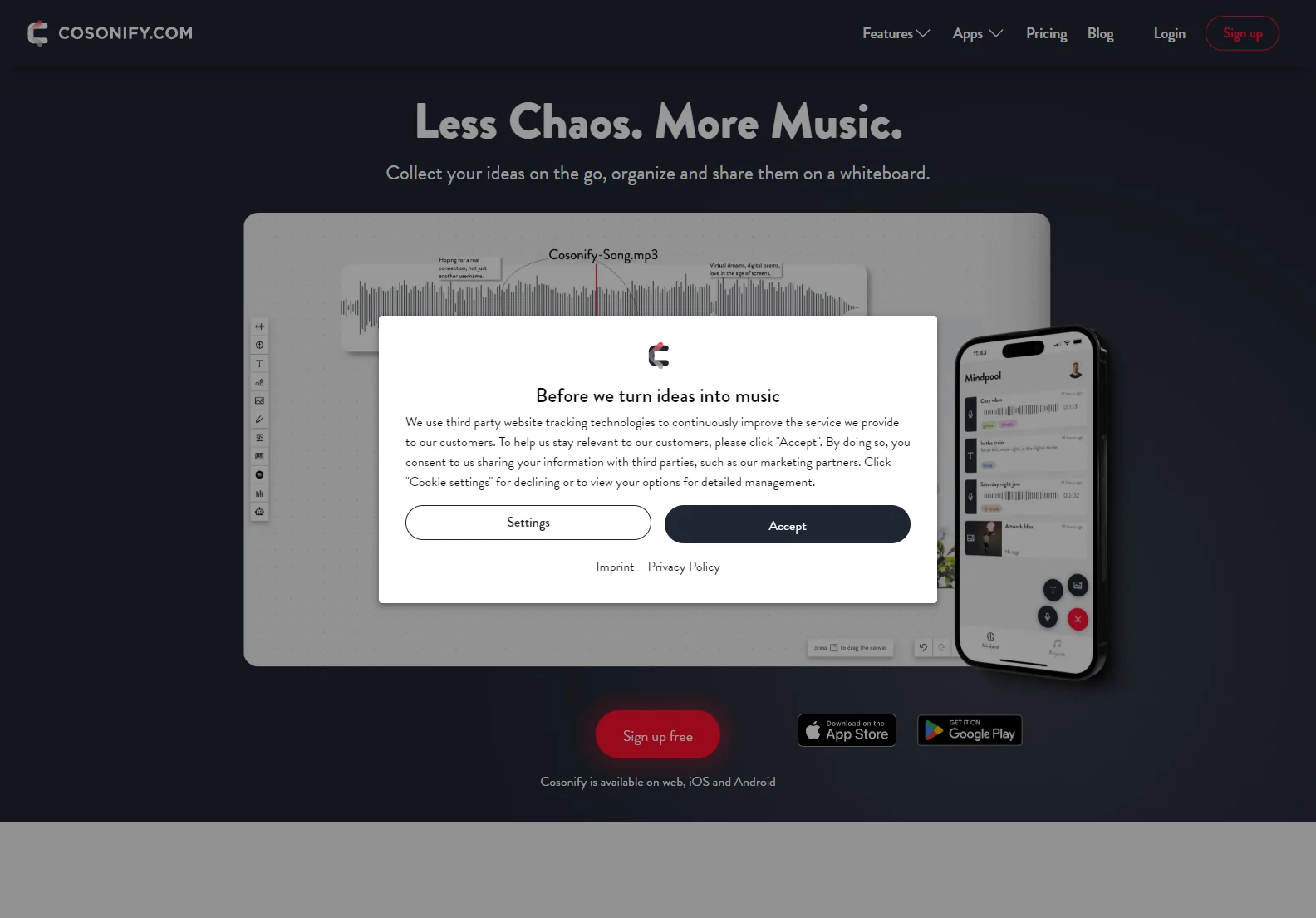 Cosonify - The Ultimate Music Collaboration Tool for Creatives