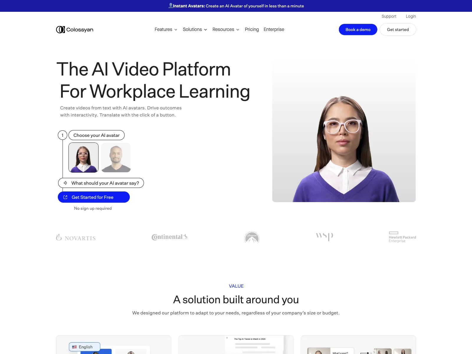 Colossyan Creator: AI-Powered Video Generator for Workplace Learning