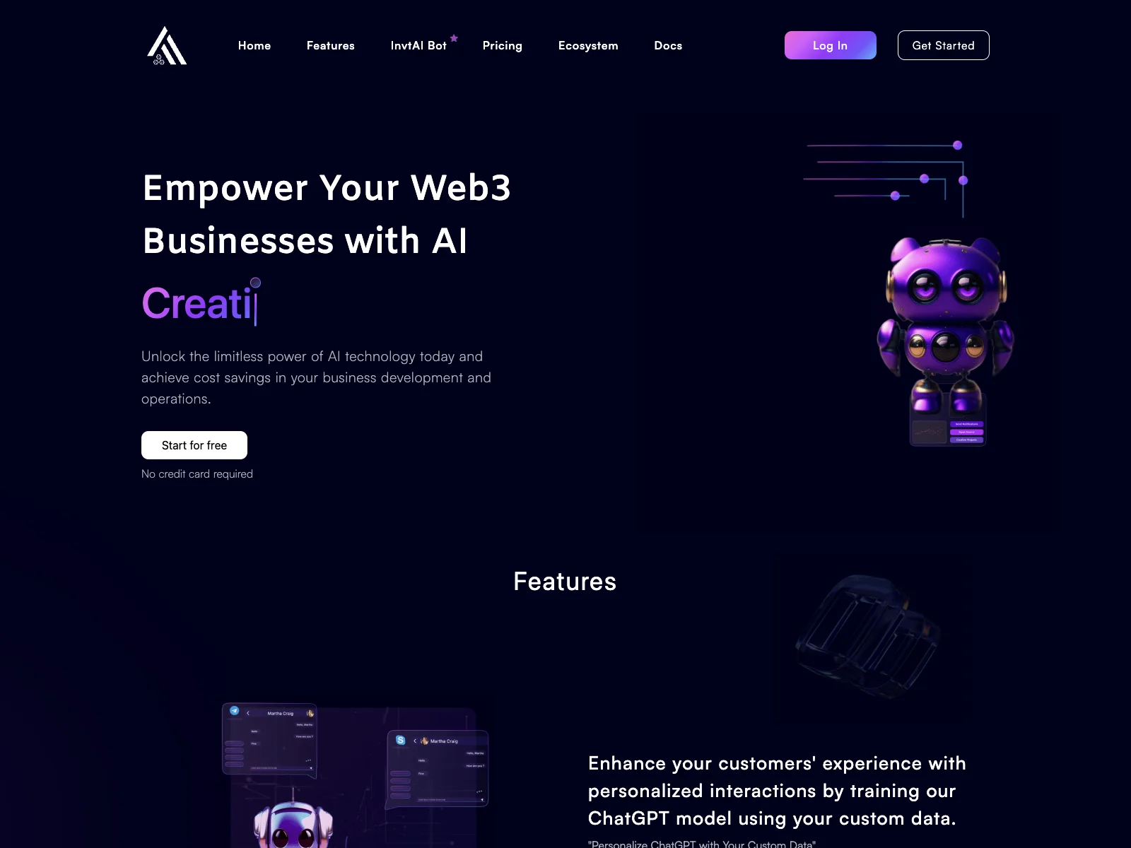 InvtAI: All-In-One AI Service Platform for Business Empowerment