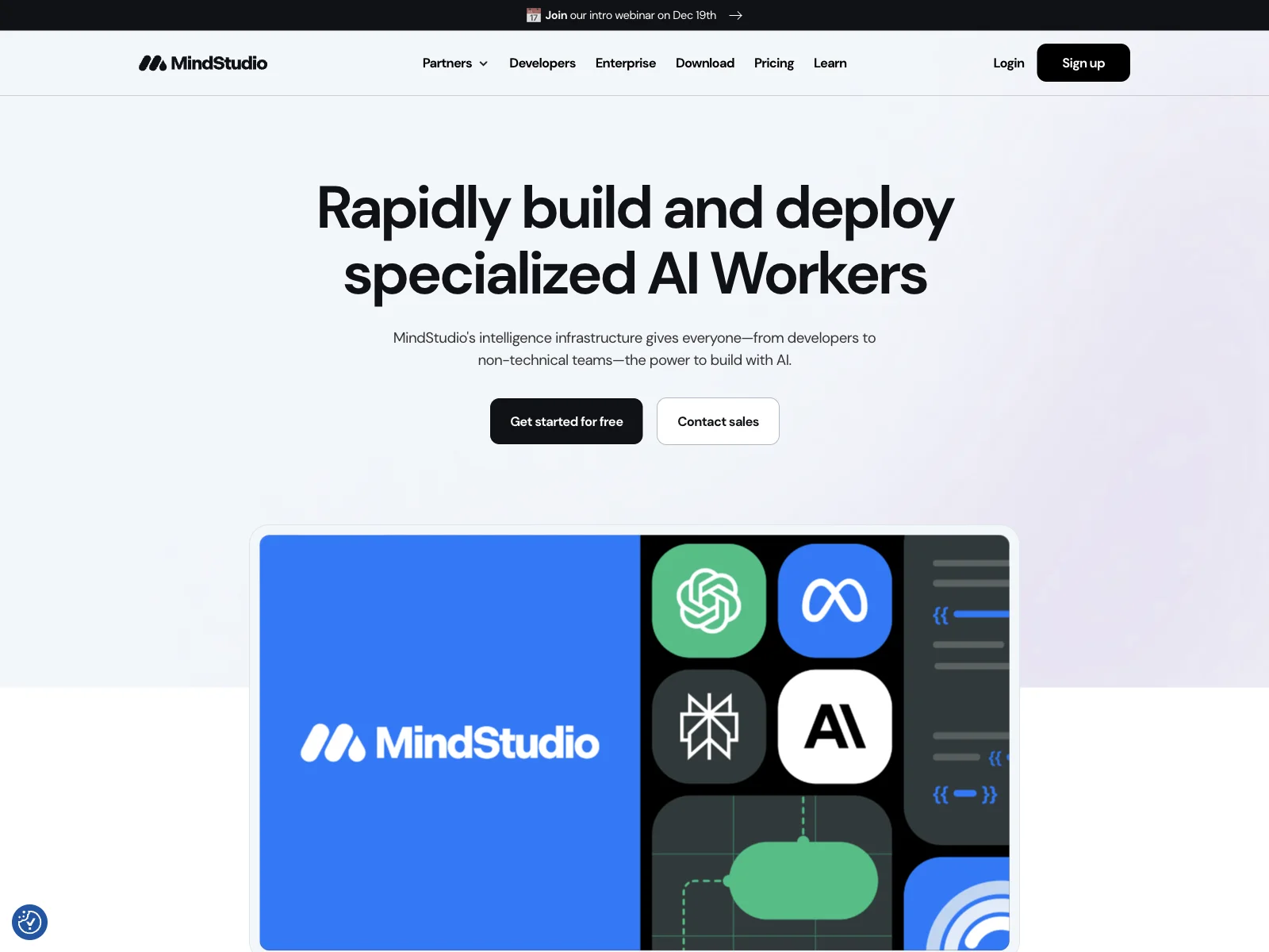 MindStudio: Empowering Rapid AI Worker Development