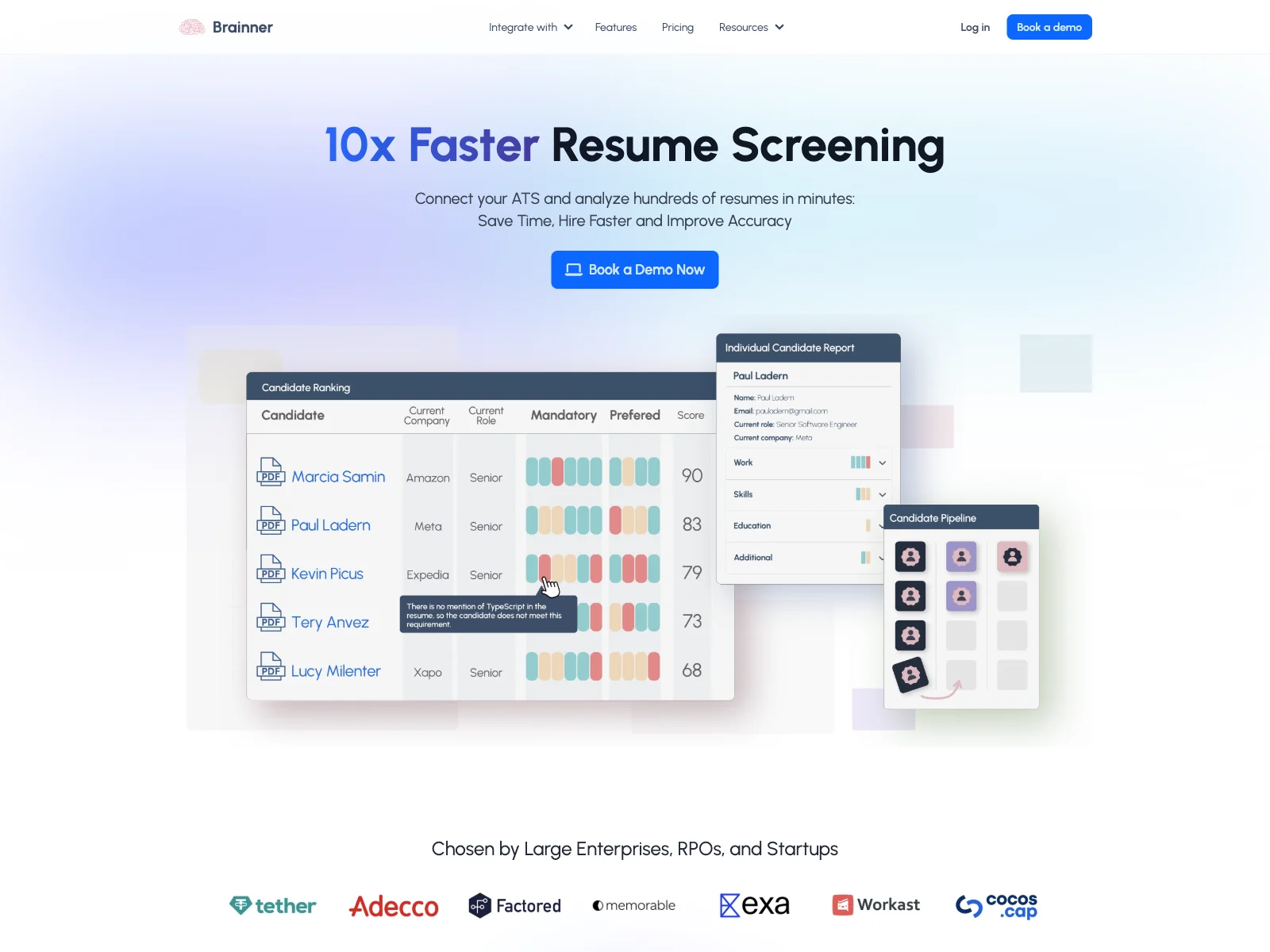 Brainner: AI-Powered Resume Screening for Efficient Hiring