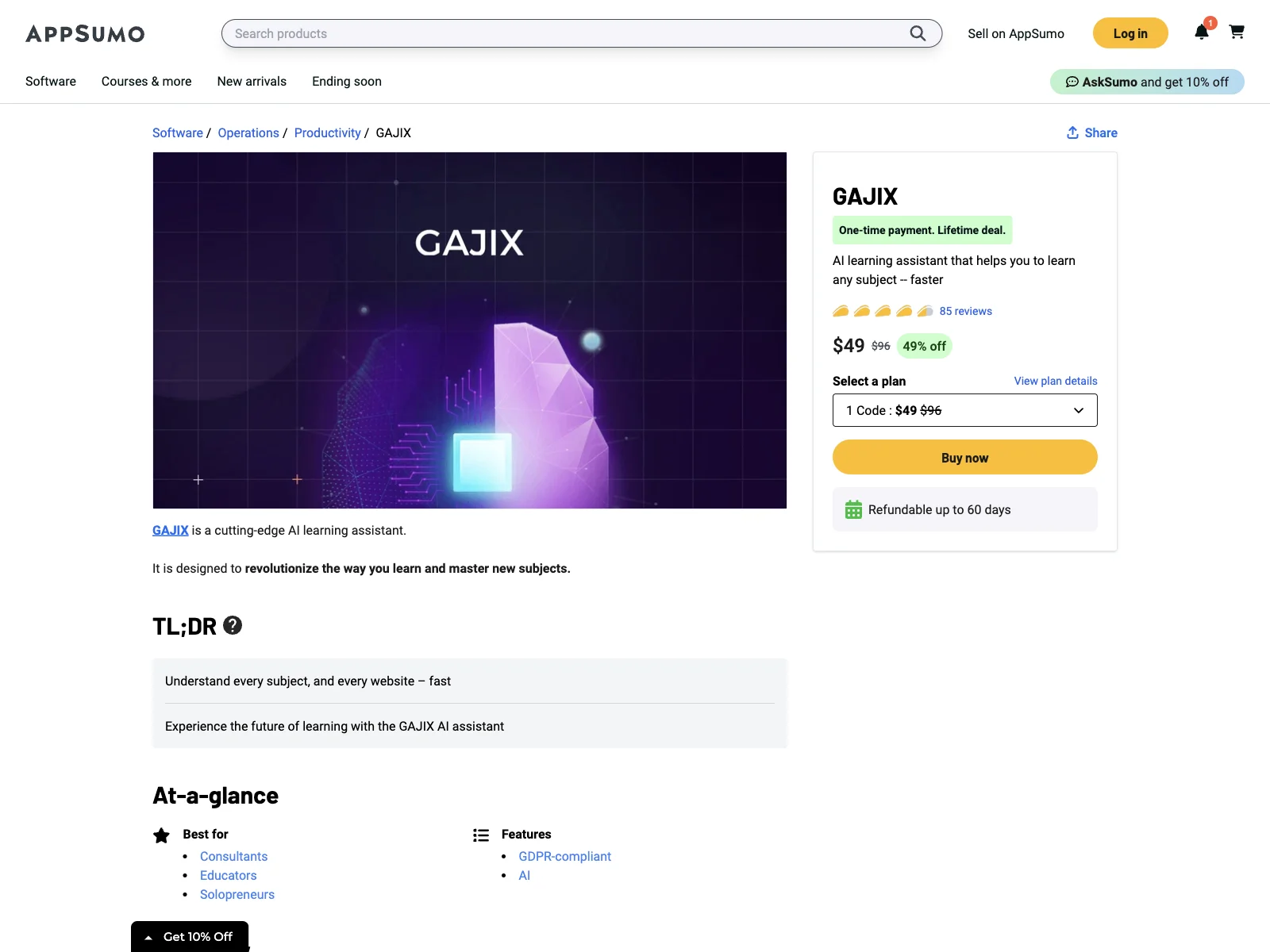 GAJIX: The AI Learning Assistant Revolutionizing Education