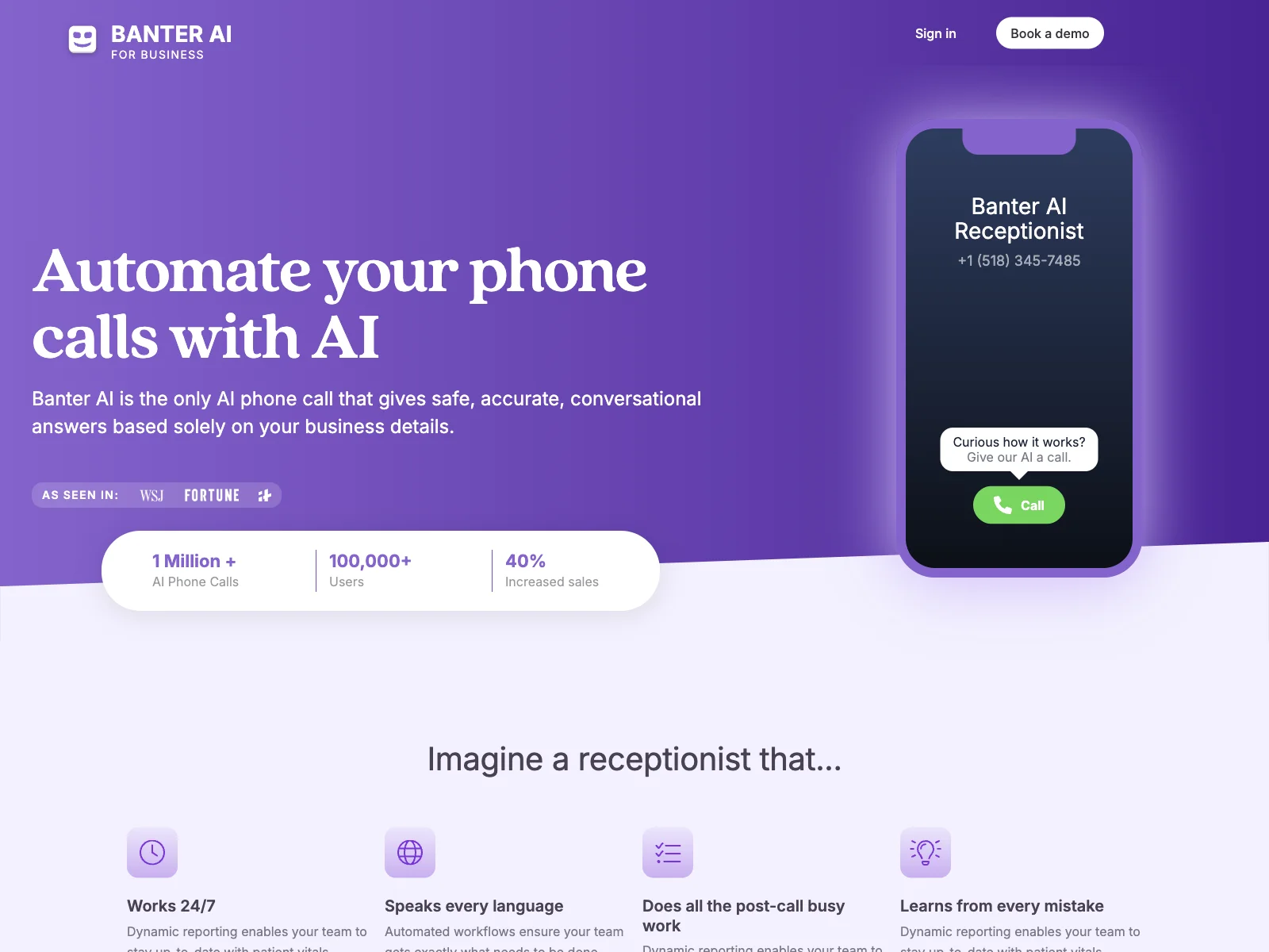 Banter AI: Revolutionizing Business Communication with AI