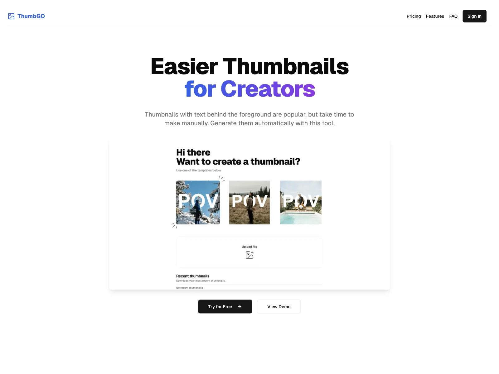 ThumbGO: Transform Your Thumbnails Instantly